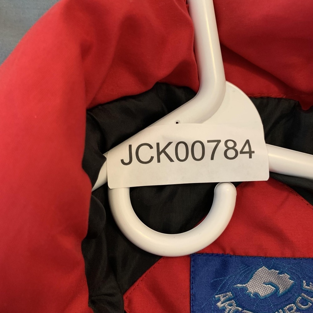 Arctic Circle Jacket Mens XL Red Nylon Bomber‎ Insulated Puffer Winter Coat - Picture 6 of 6